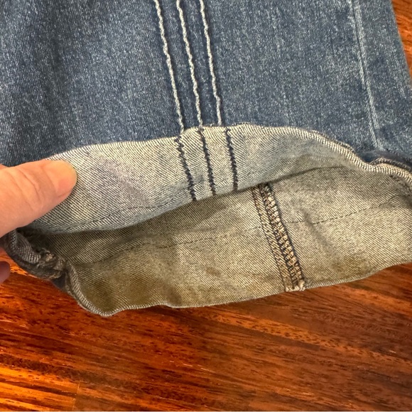 Revice Women’s Denim Rollergirl Flares Size 26 Retro 70s Boho High Rise 30” - Picture 7 of 8